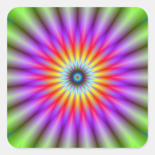 カラーのシール付きホイール スクエアシール (正面)