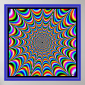 カラーのスパイダーウェブを引き出す ポスター (正面)