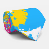 カラーのスプラッシュ |パンセクシャルプライド ネクタイ (ロール)