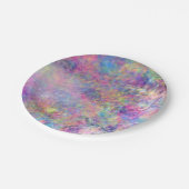 カラーのスプラッシュ ペーパープレート (アングル)