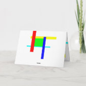 カラーのハグ カード (裏面)