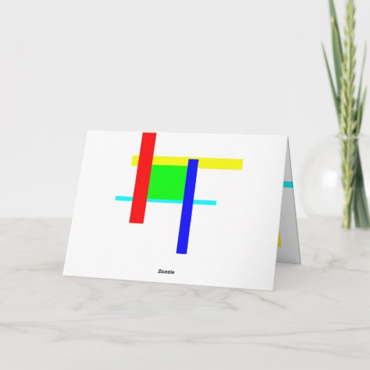 カラーのハグ カード (裏面)