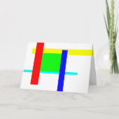 カラーのハグ カード (正面)