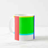 カラーのハグ コーヒーマグカップ (正面左)