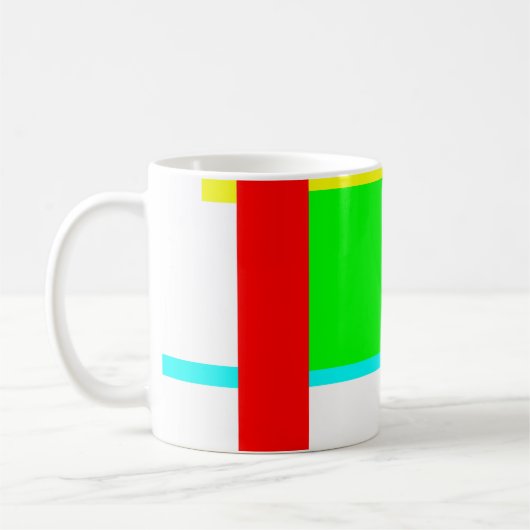 カラーのハグ コーヒーマグカップ (左)