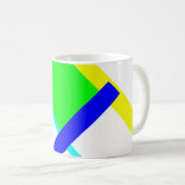 カラーのハグ コーヒーマグカップ (正面右)