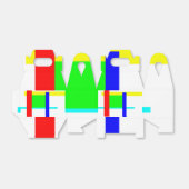 カラーのハグ フェイバーボックス (折り畳みなし)