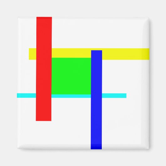 カラーのハグ マグネット (正面)