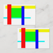 カラーのハグ 名刺 (正面/裏面)