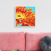 カラーのバーストI キャンバスプリント (インサイチュ (リビング))