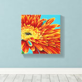 カラーのバーストI キャンバスプリント (インサイチュ (ウッドフロア))