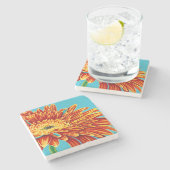 カラーのバーストI ストーンコースター (横)