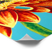 カラーのバーストI ポスター (角)