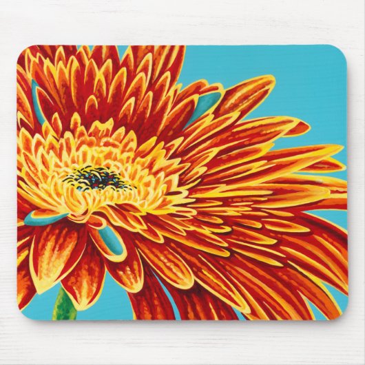 カラーのバーストI マウスパッド (正面)