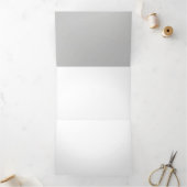 カラーのパワーをロック解除 三つ折り招待状 (内部)