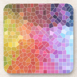 カラーのピース コースター