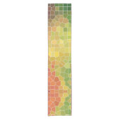 カラーのピース ショートテーブルランナー (正面)