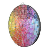 カラーのピース ダーツボード (正面右)