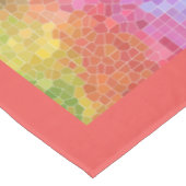 カラーのピース テーブルクロス (アングル)