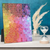 カラーのピース フォトプラーク (側面)