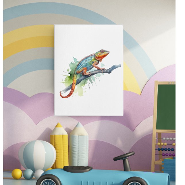 カラーのブランチ：カメレオンアート メタルプリント (クリエイターアップロード済み)