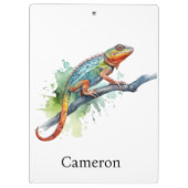 カラーのブランチ:カメレオンカスタムアート クリップボード (裏面)