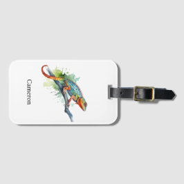 カラーのブランチ：カメレオンカスタムアート ラゲッジタグ