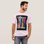 カラーのライフ Tシャツ (正面フル)