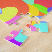 カラーの円パズル ジグソーパズル (側面)