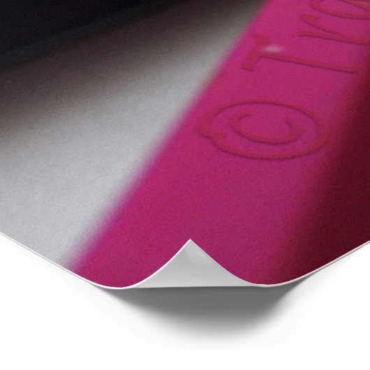 カラーの円 ポスター (角)