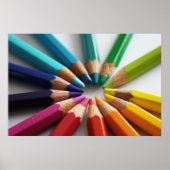 カラーの円 ポスター (正面)