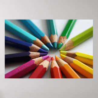 カラーの円 ポスター