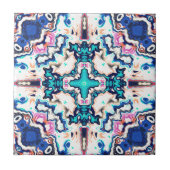 カラーの四半円 タイル (正面)