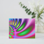 カラーの曲率 ポストカード (スタンド正面)