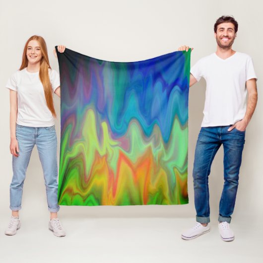 カラーの書き込み フリースブランケット (インサイチュ)