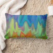 カラーの書き込み ランバークッション (ブランケット)