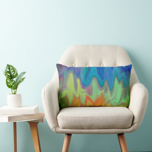 カラーの書き込み ランバークッション (椅子)