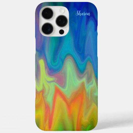 カラーの書き込み Case-Mate iPhoneケース (裏面)