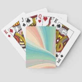 カラーの波状トランプ トランプ