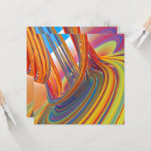 カラーの滝 カード (正面/裏面インサイチュ)