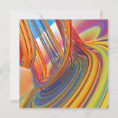 カラーの滝 カード (裏面)