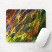 カラーの炎 マウスパッド (マウス)