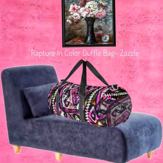 カラーの狂喜 ダッフルバッグ