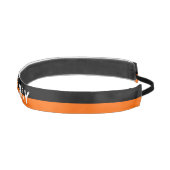 カラーの背景のみ – オレンジ+アイディア アスレチックヘッドバンド (右)