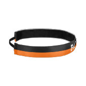 カラーの背景のみ – オレンジ+アイディア アスレチックヘッドバンド (左)