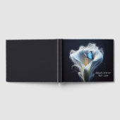 カラーの花と蝶の追悼式 ゲストブック (全面)