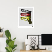 カラーの表示: HK P30ポスター ポスター (ホームオフィス)