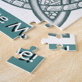 カラーの選択ケルト結び目模様装飾パターン ジグソーパズル (側面)