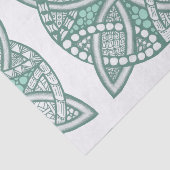 カラーの選択ケルト結び目模様装飾パターン 薄葉紙 (詳細)