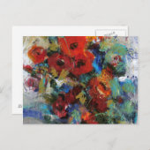 カラーの飛沫 II ポストカード (正面/裏面)